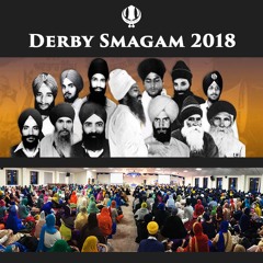 Bhai Jagpal Singh - ehu man santan kai balhaaree - AKJ Derby Smagam 2018 Fri Eve