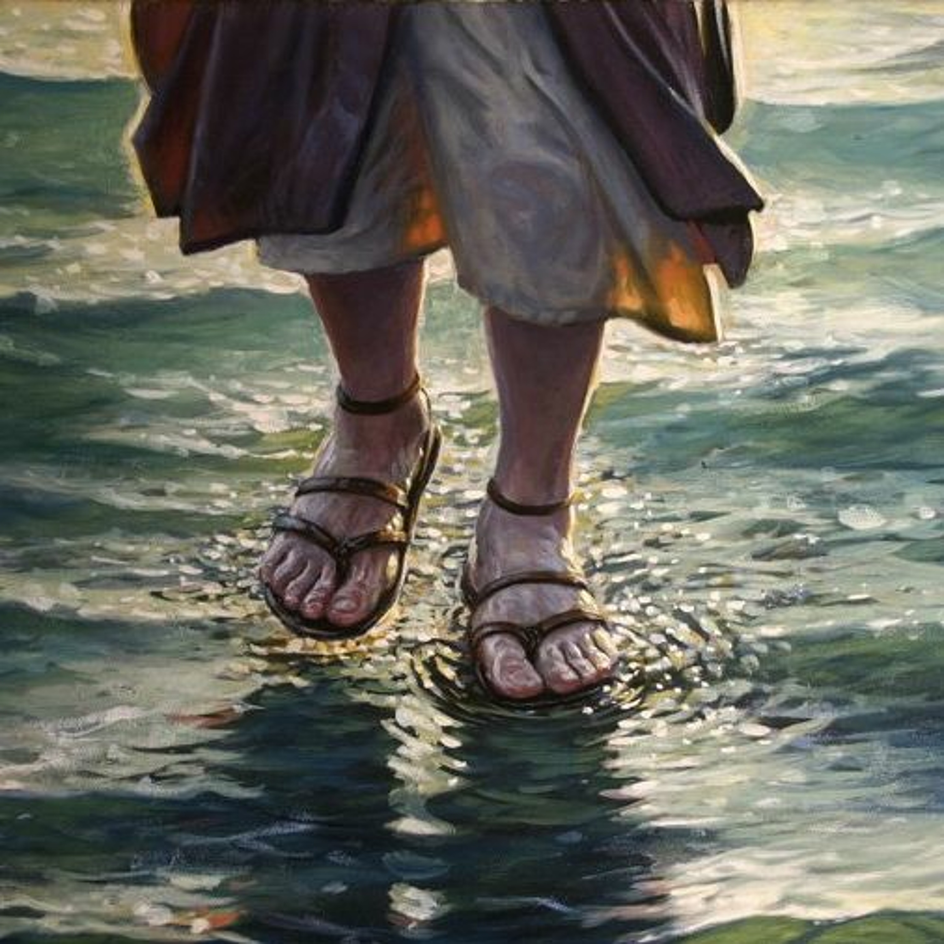 John 6.16 - 21 Jesus Walked On The Water episode artwork