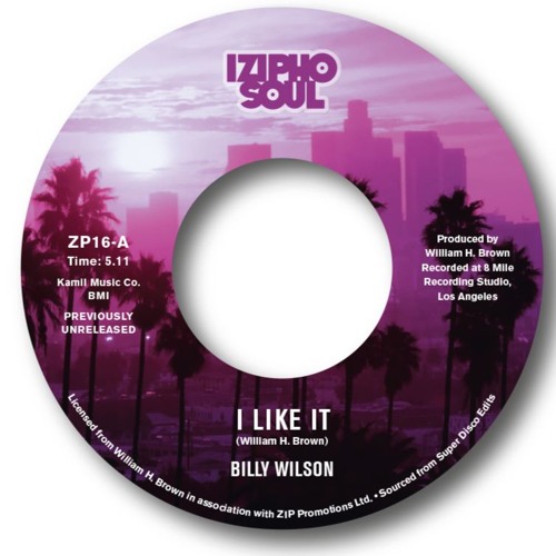 Billy Wilson I Like It By S7oul