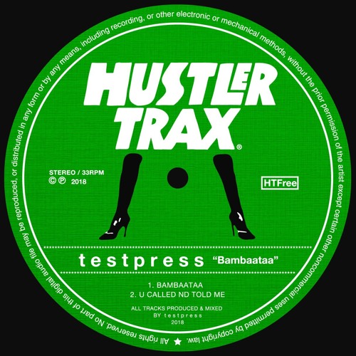 t e s t p r e s s - Bambaataa EP (Infra Red Tribute) [Free Download]