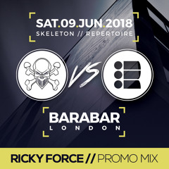 RICKY FORCE - Skeleton vs Repertoire 2 Promo Mix