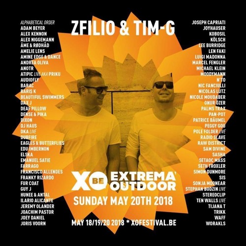 Zfilio & TimG @ Extrema Outdoor Aperol Spritz Stage 20/5/2018