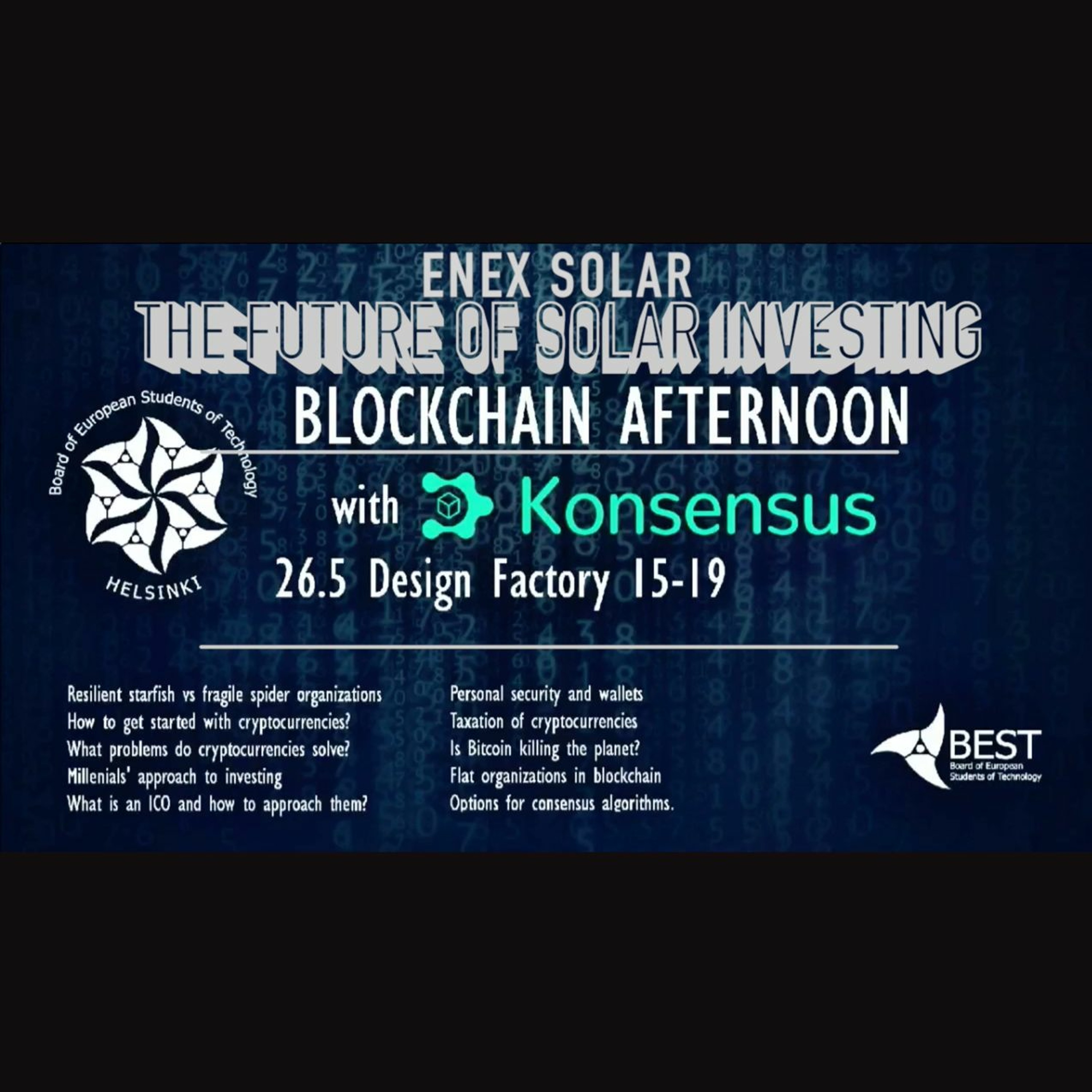 Suomen Kryptovaluuttayhdistys Konsensus ry:n Podcast