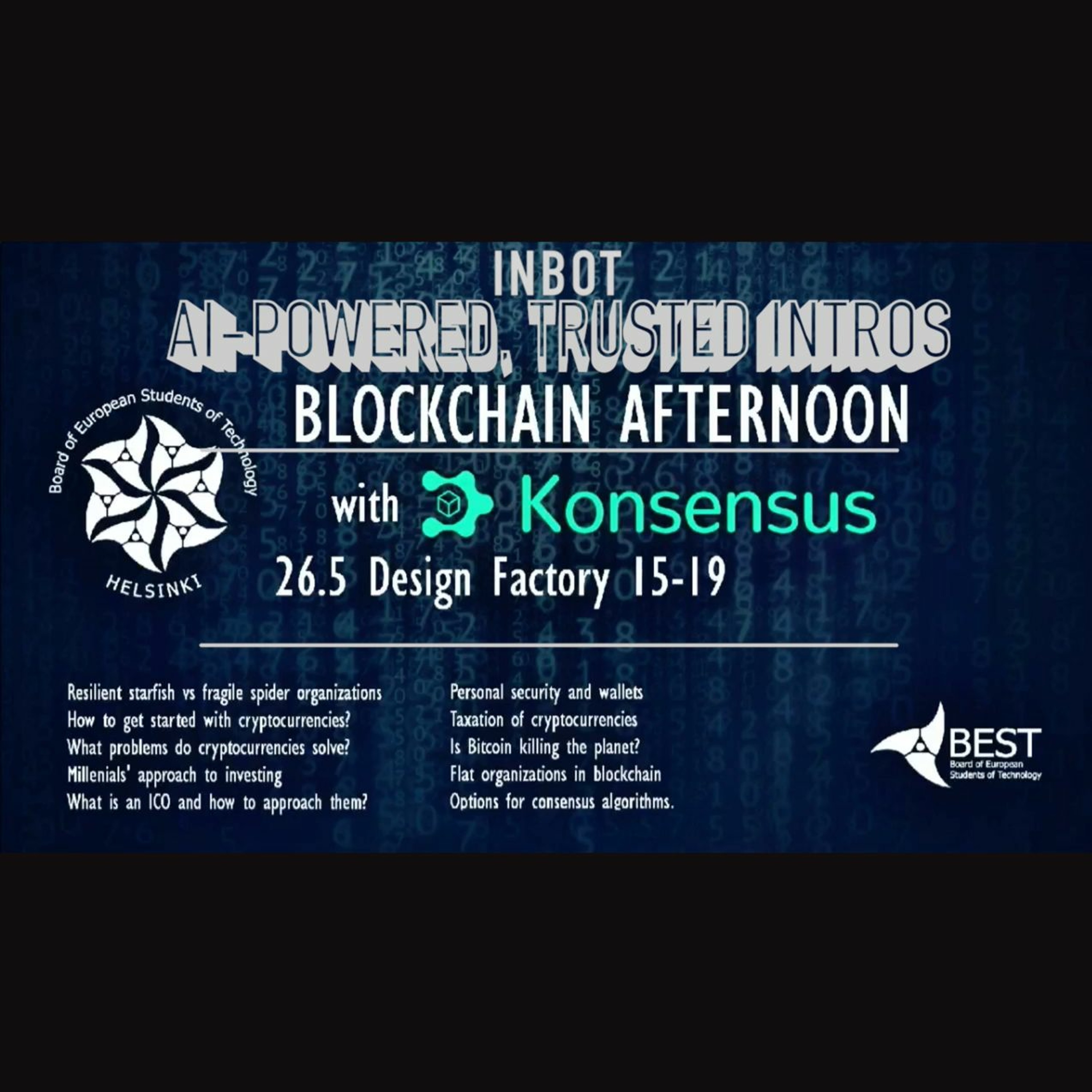 Suomen Kryptovaluuttayhdistys Konsensus ry:n Podcast
