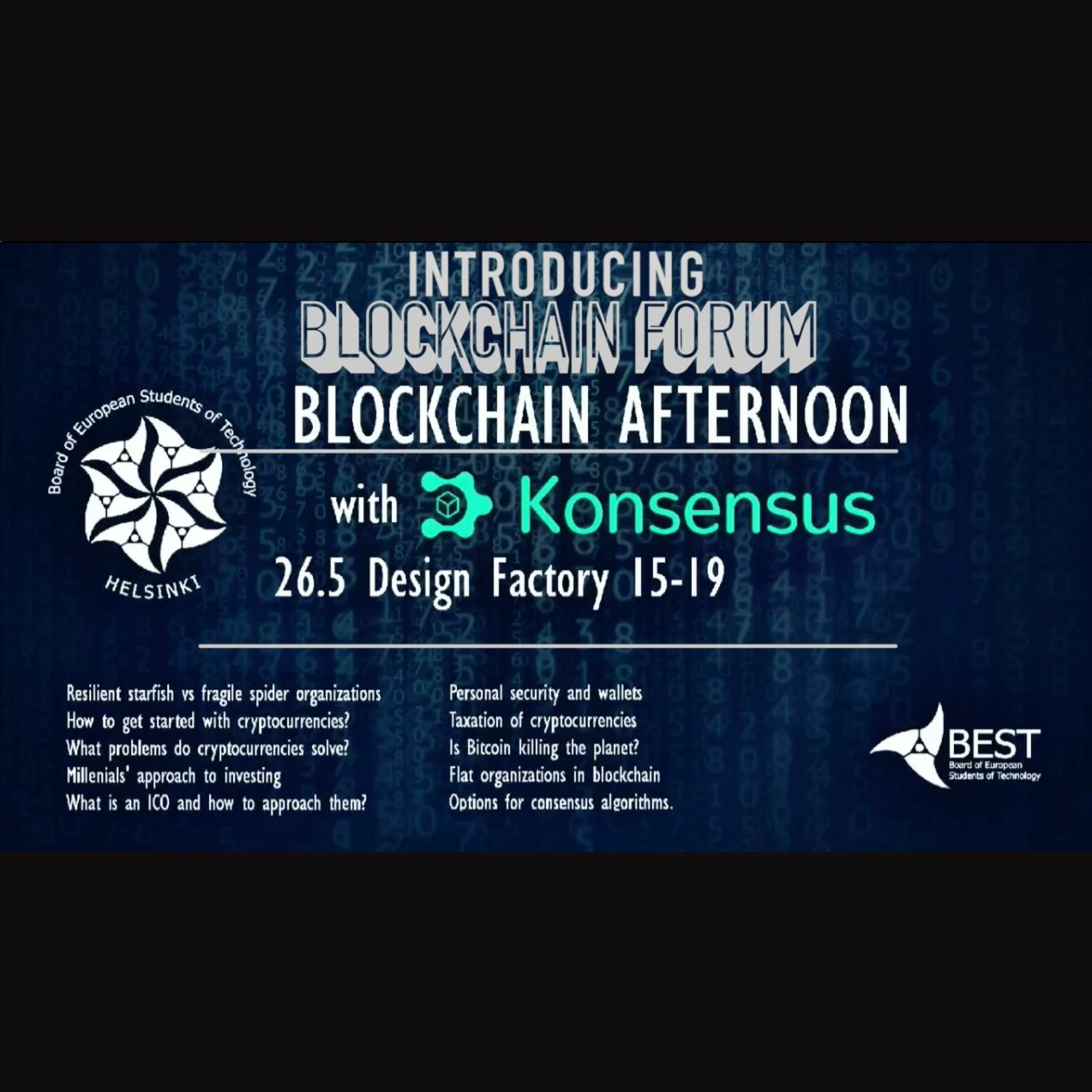 Suomen Kryptovaluuttayhdistys Konsensus ry:n Podcast