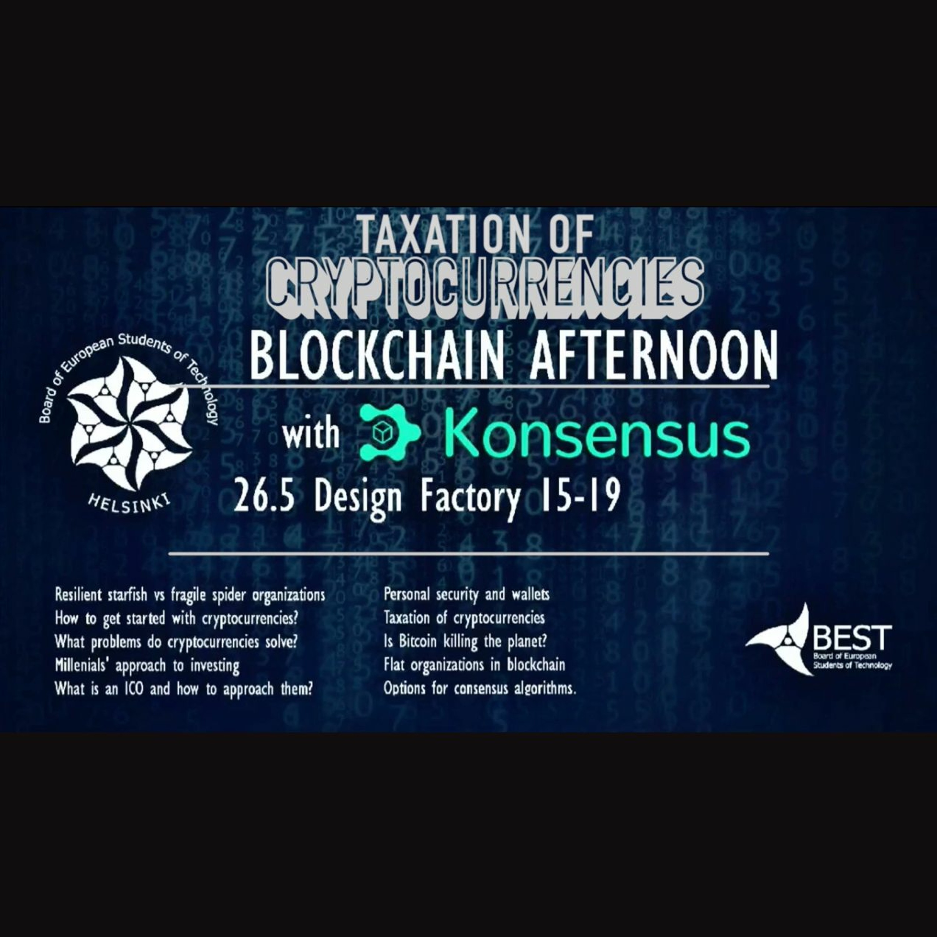Suomen Kryptovaluuttayhdistys Konsensus ry:n Podcast