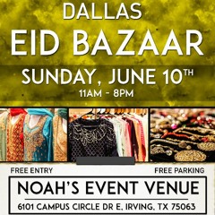 ZN Fashions Irving Texas EID BAzaar at NOAH'S