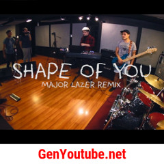 Ed Sheeran - Shape Of You (Major Lazer Remix) [Cover by INTI FALL]