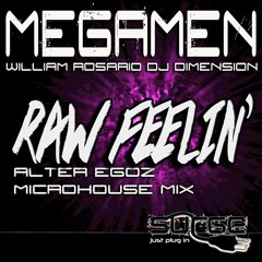 Megamen - Raw Feelin' -(Alter Egoz Microhouse Mix) - Surge Records