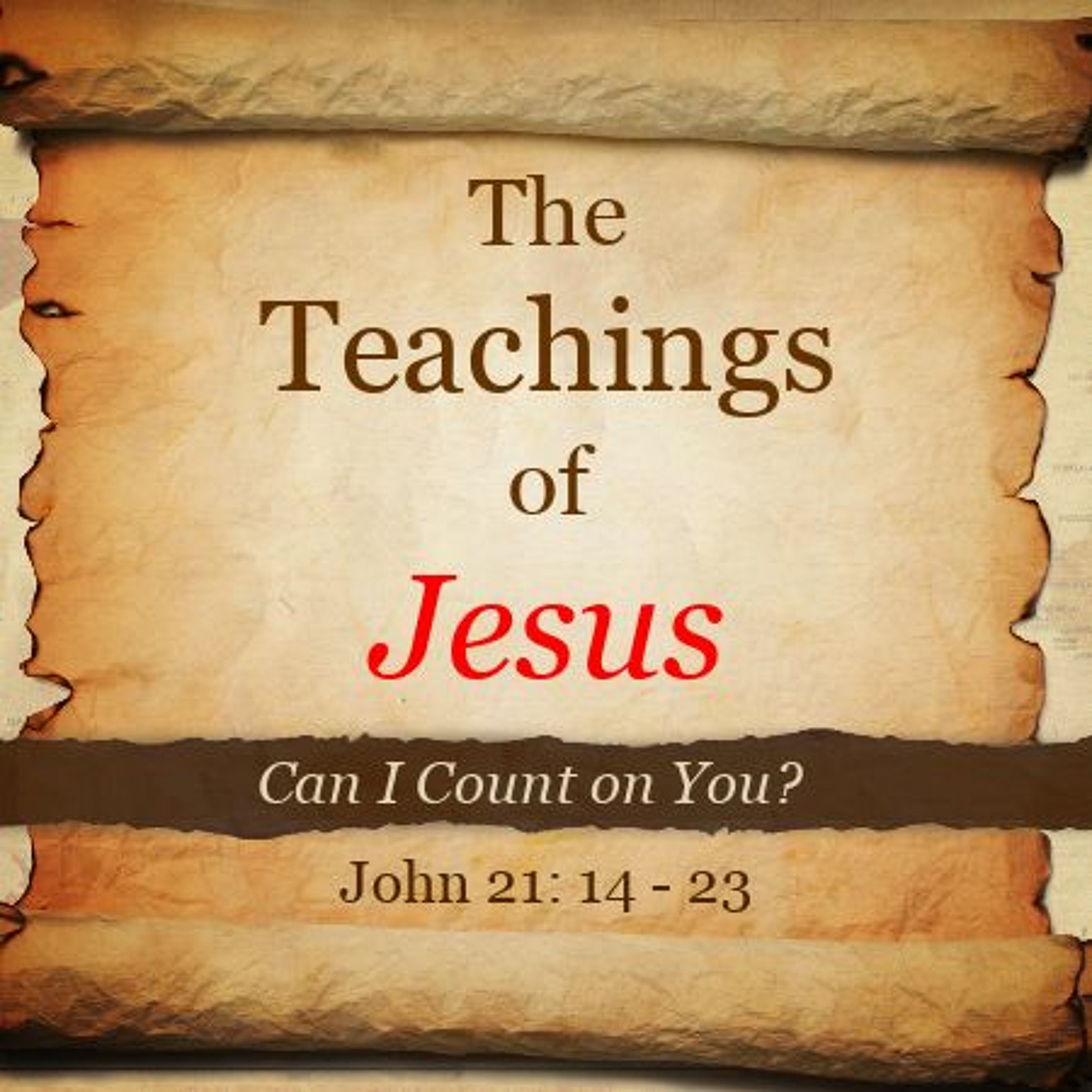 The Teachings of Jesus II Can I trust you? episode artwork