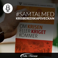 #Samtalmed Krisberedskapsveckan