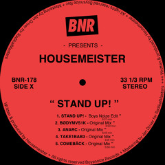 Premiere | Housemeister - Anark [BoysNoize Records]