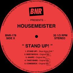 Premiere | Housemeister - Anark [BoysNoize Records]