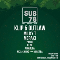 Sub 78 Launch Party Mini Mix - Payno