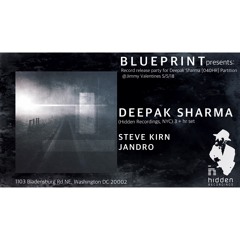 Blueprint Presents: Deepak Sharma at Jimmy Valentine's, Washington DC May 5 2018
