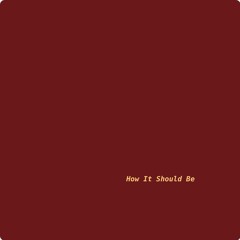 How It Should Be (prod. COSMICKAMIKAZE)