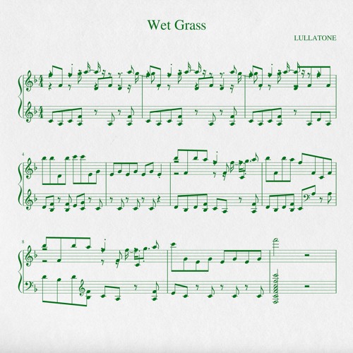 wet grass (piano version)