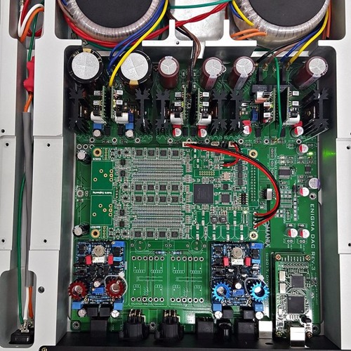 Sound check for various discrete modules on ENIGMA DAC