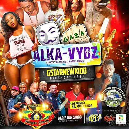 SLINGERZ FAMILY AT ALKA-VYBZ  GSTARNEWKIDD BIRTHDAY BASH MAY 2018