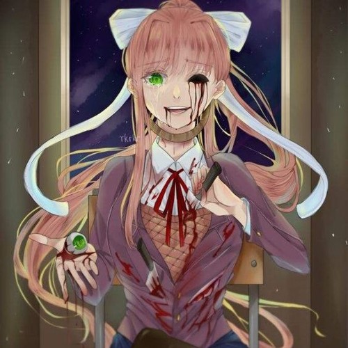 [Undertale AU] Just Horror (Just Monika Horrortale Remix)