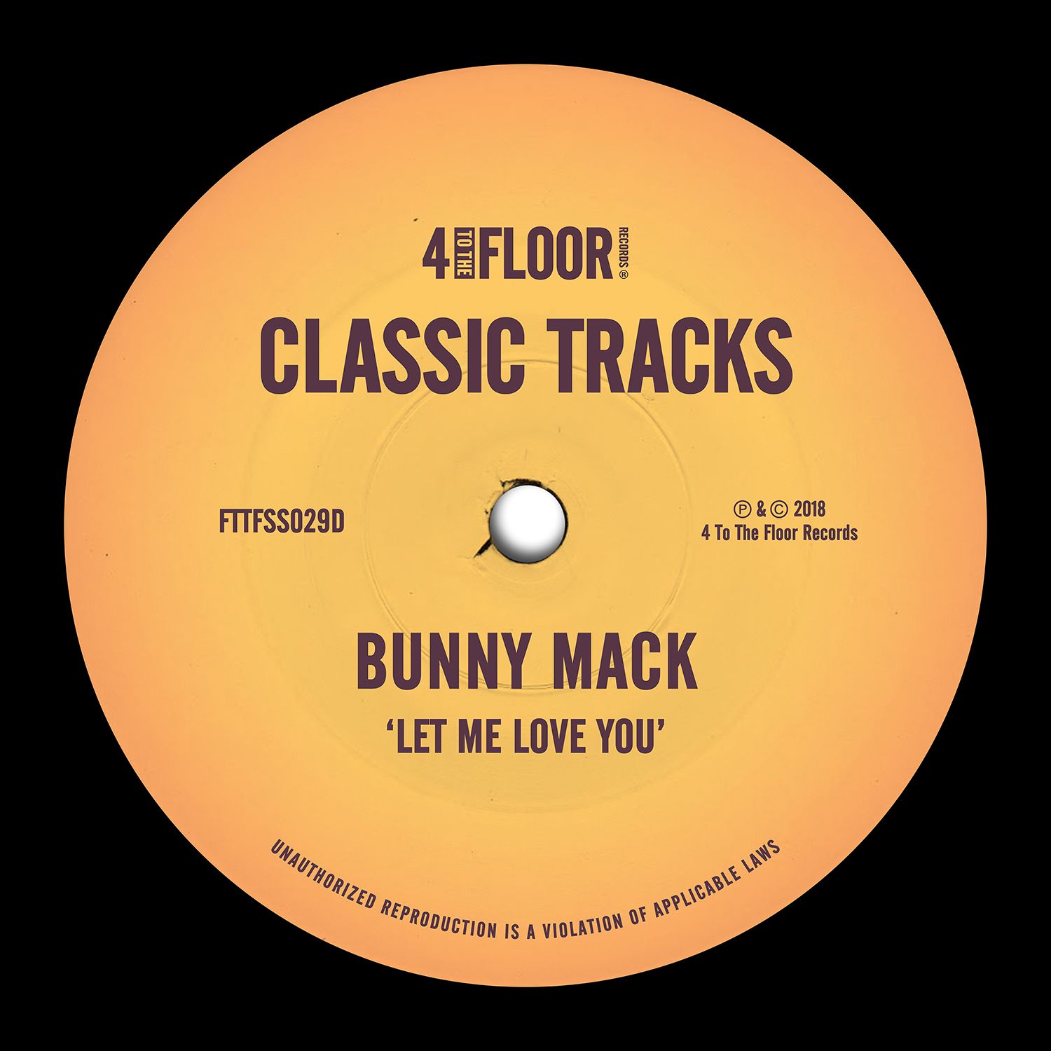 Bunny Mack ‘Let Me Love You’ (DJ Gregory Remix)