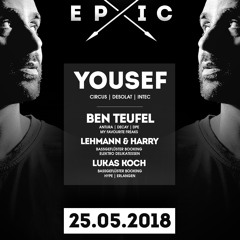 Yousef - Recorded LIVE from DIE RAKETE - NUREMBERG - May 25th 2018