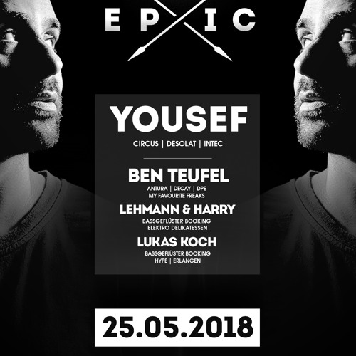 Yousef - Recorded LIVE from DIE RAKETE - NUREMBERG - May 25th 2018