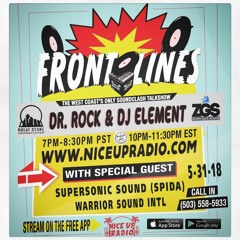 Front Lines 5/31/18 with SuperSonic and Warrior Sound