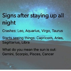 UP ALL NIGHT