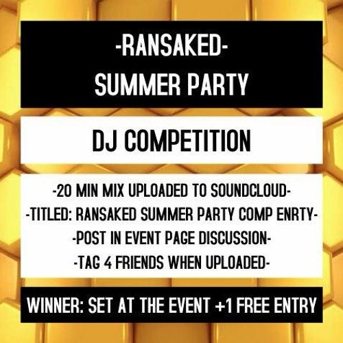 Ransaked Summer Party comp entry