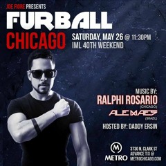DJ Ale Maes #Live @ FURBALL // IML Weekend CHICAGO (Recorded by Audacity 2.2.2.)