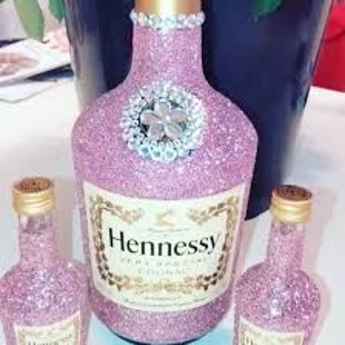 Pink Glitter Hennessy Bottle Best Pictures and Decription