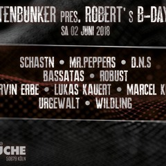 Marvin Erbe @ Robert`s Geburtstagsrave_PLATTENBUNKER_Elektroküche_Köln 02.06.2018