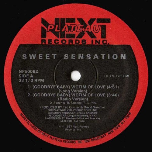 Sweet Sensation - (Goodbye Baby) Victim Of Love (Oh, Oh Dub) [NP50062 - 1987 US]