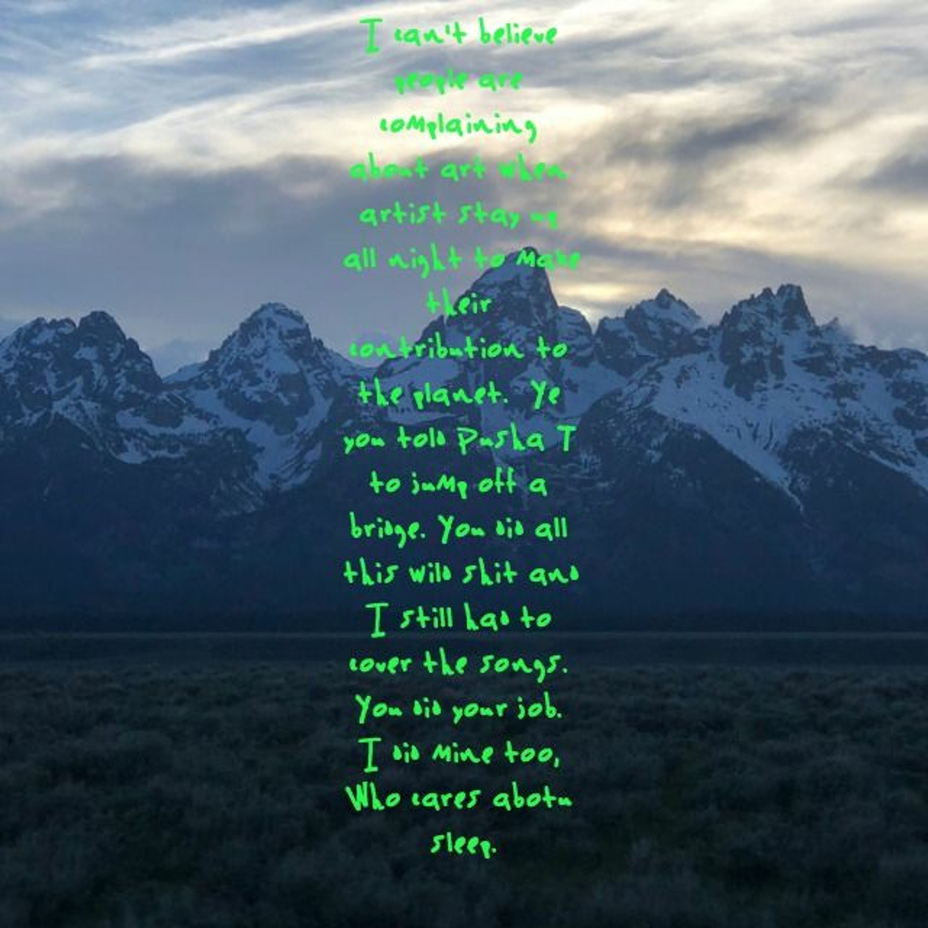 Ye Season episode artwork
