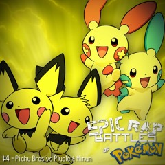 Pichu Bros vs Plusle & Minun. Epic Rap Battles of Pokemon 4.