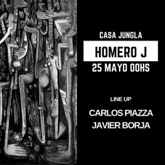 Warm up - Homero J - CasaJungla (Live)(25-05-18)