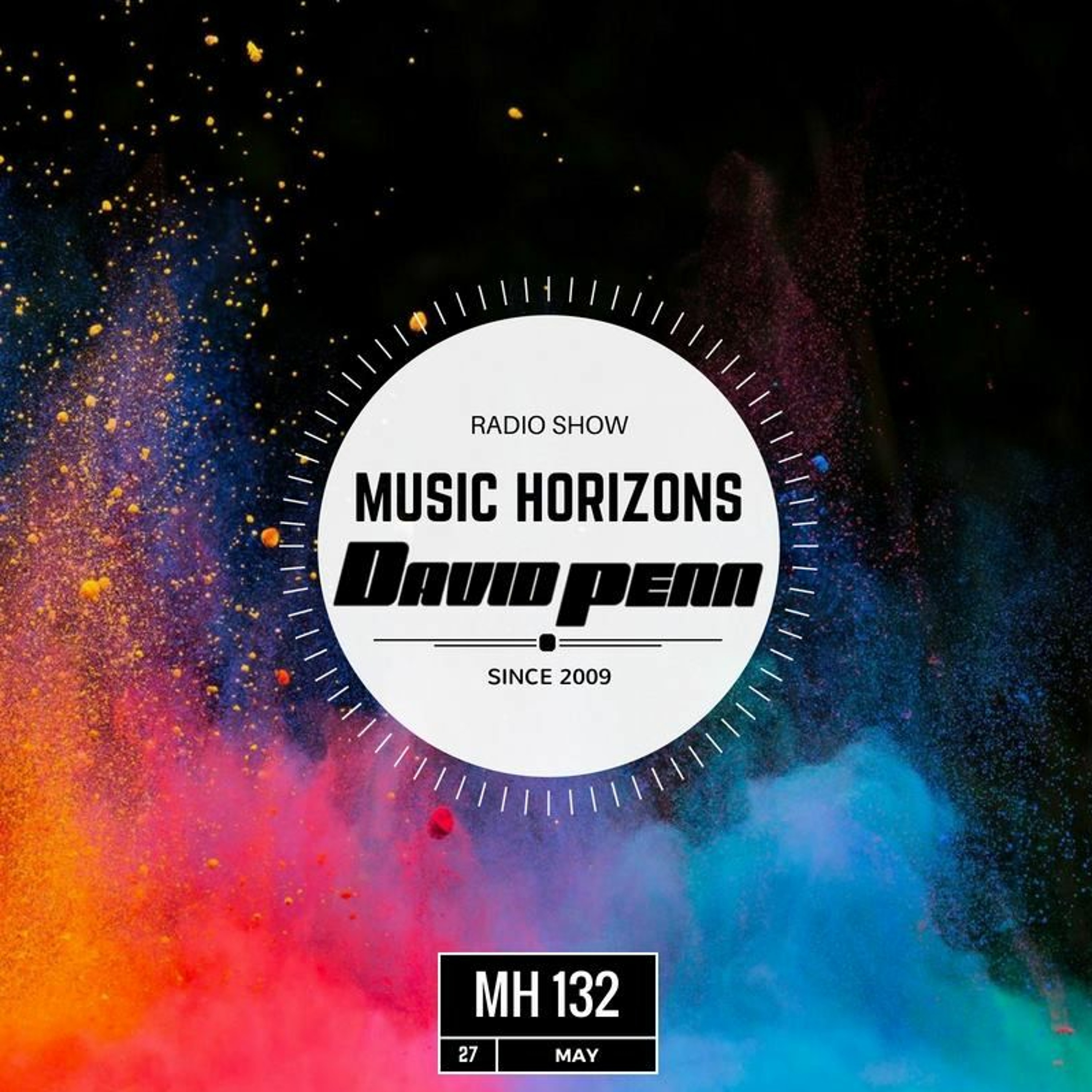 MH 132 - David Penn - Guest Mix 9 Years Music Horizons @ May 2018 episode artwork