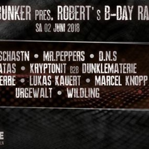 Marcel Knopp - PLATTENBUNKER PRES. ROBERT´S B - DAY BASH , ELEKTROKÜCHE KÖLN [02.06.2018]