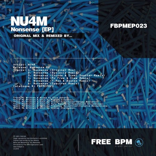 NU4M – Nonsense (MJ Free & Item Remix)
