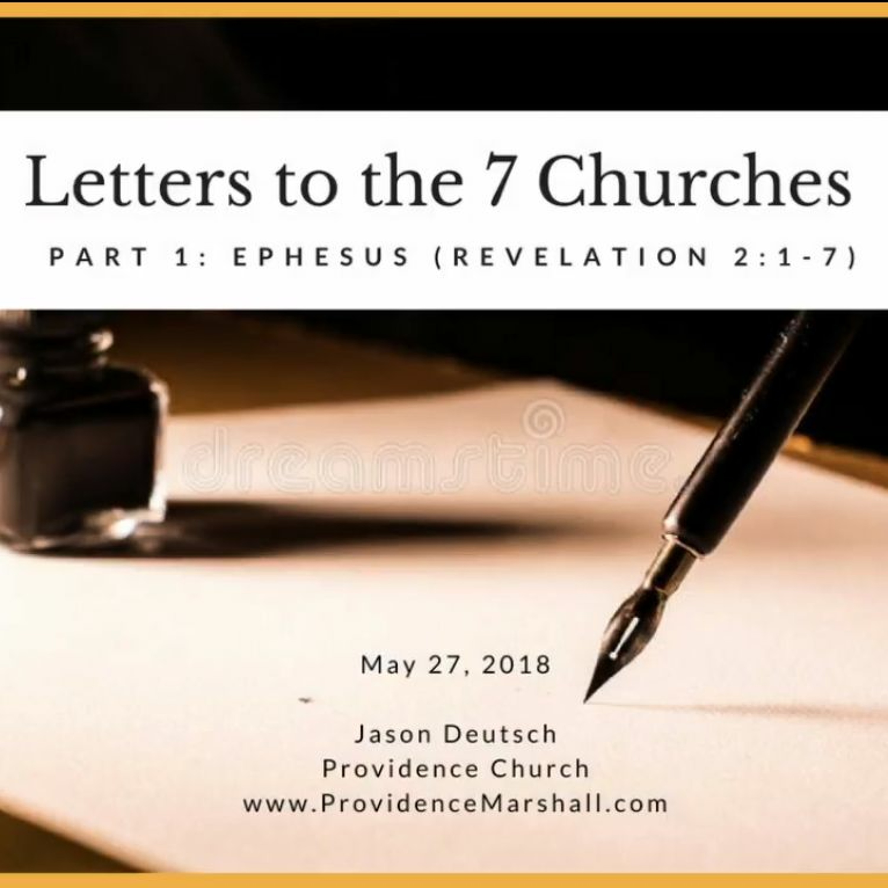 Letters To The 7 Churches | Part 1: Ephesus, Revelation 2:1-7