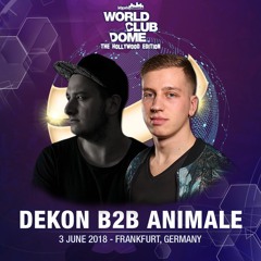 DEKON b2b ANIMALE @ WORLD CLUB DOME 2018 [FRANKFURT, GERMANY]