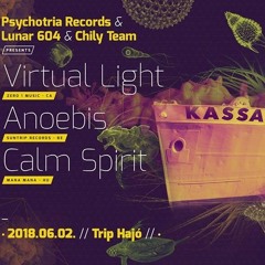 AlphaKey @ TRIPlament pres. Virtual Light / Anoebis / Calm Spirit @ TRIP Hajó