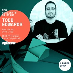 Todd Edwards - 4th June 2018