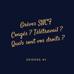 #1 - Grève SNCF, quels sont vos droits ?