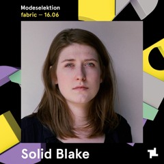 Solid Blake fabric x Modeselektion Promo Mix