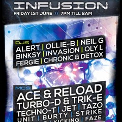 Infusion 1st June 2018 Dj Fergie Mc's Unit Burty