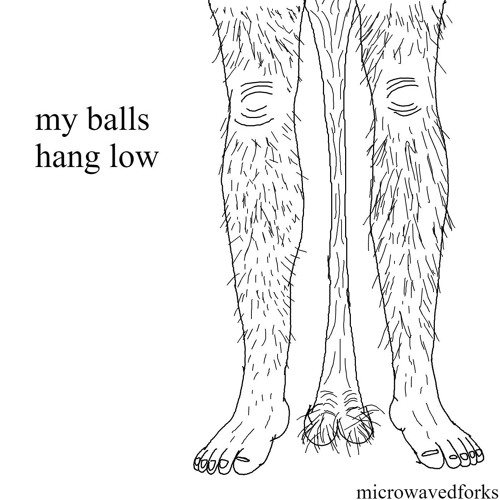 What does it mean when your testicles hang low