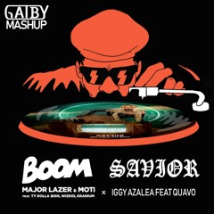 Boom Savior (Gatby Mashup)- Major Lazer & MOTi ft. Ty Dolla $ign, Wizkid, Kranium x Iggy Azalea