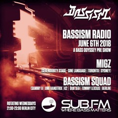 Bassism Radio June 6th 2018 - A Bass Odyssey Preshow
